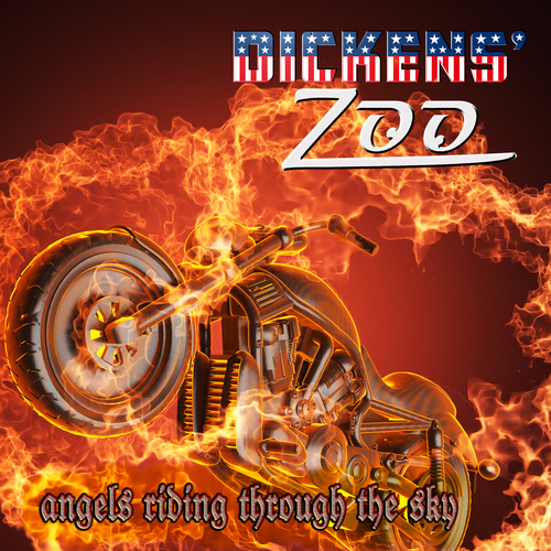 Angels Riding Through The Sky (Remastered) Cover Art Blurred Background