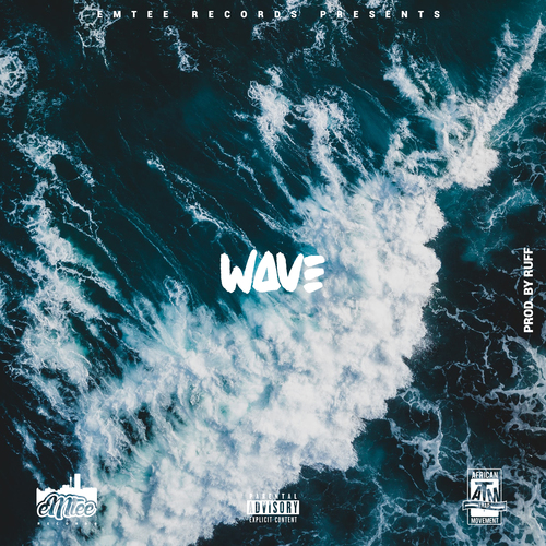 Wave Cover Art Blurred Background