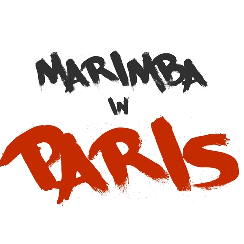 Marimbas in Paris (N**gas in Paris Cover) Cover Art Blurred Background
