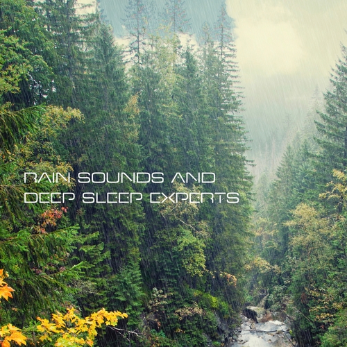 Rain Sounds and Deep Sleep Experts Cover Art Blurred Background