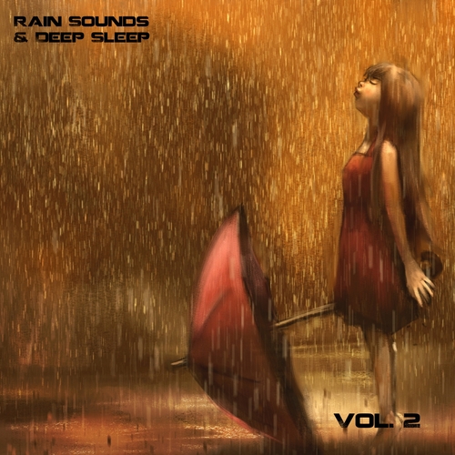 Rain Sounds and Deep Sleep, Vol. 2 Cover Art Blurred Background