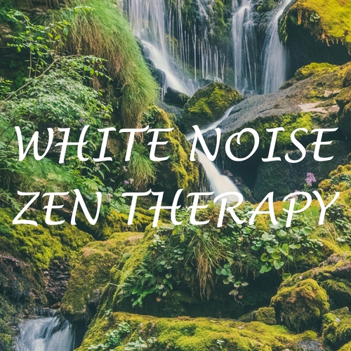 White Noise Zen Therapy Cover Art Blurred Background
