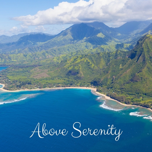 Above Serenity Cover Art Blurred Background