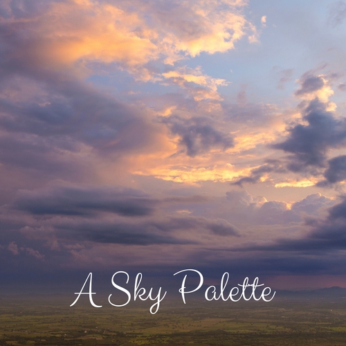 A Sky Palette Cover Art Blurred Background