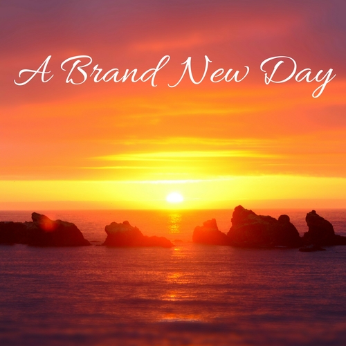 A Brand New Day Cover Art Blurred Background
