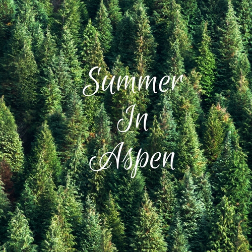 Summer in Aspen Cover Art Blurred Background