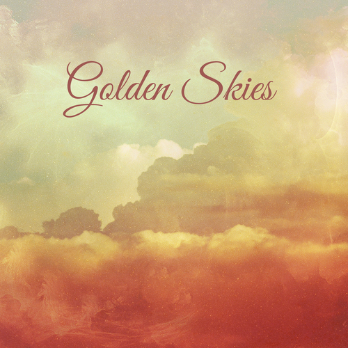 Golden Skies Cover Art Blurred Background