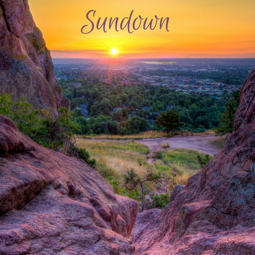 Sundown Cover Art Blurred Background