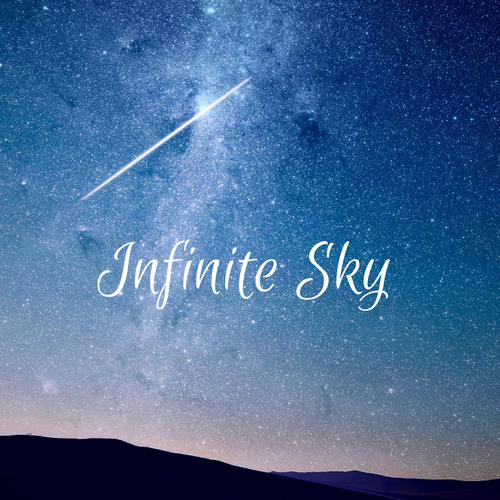 Infinite Sky Cover Art Blurred Background