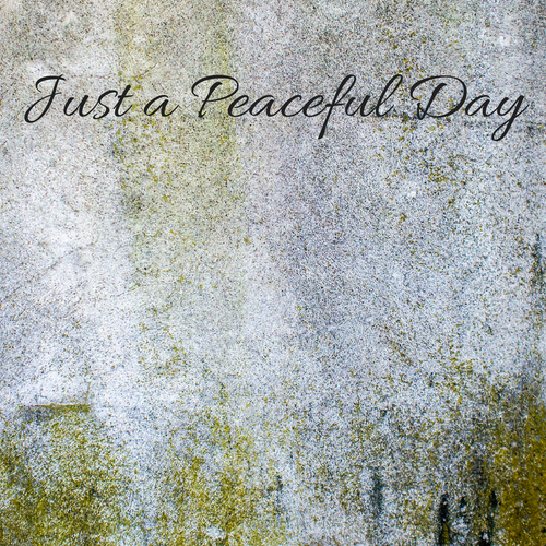 Just a Peaceful Day Cover Art Blurred Background