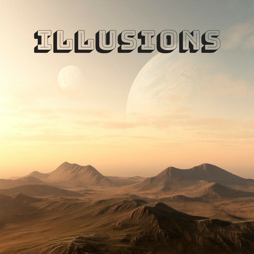 Illusions Cover Art Blurred Background