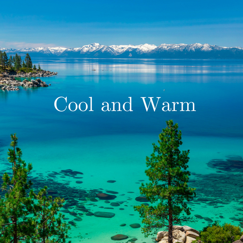 Cool and Warm Cover Art Blurred Background