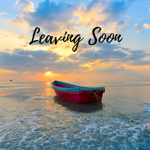 Leaving Soon Cover Art Blurred Background