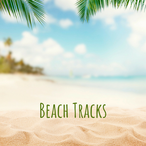 Beach Tracks Cover Art Blurred Background