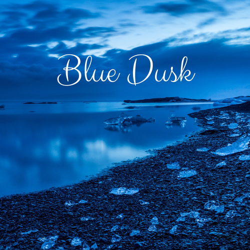Blue Dusk Cover Art Blurred Background