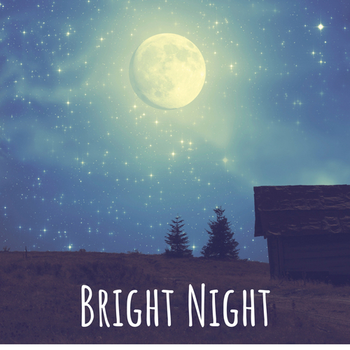 Bright Night Cover Art Blurred Background