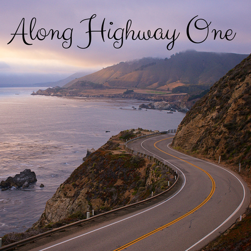 Along Highway One Cover Art Blurred Background