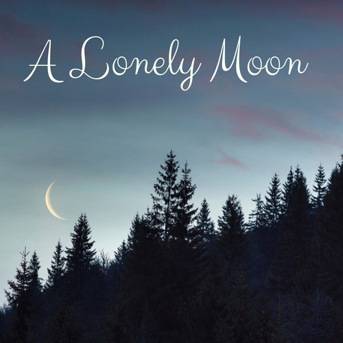 A Lonely Moon Cover Art Blurred Background