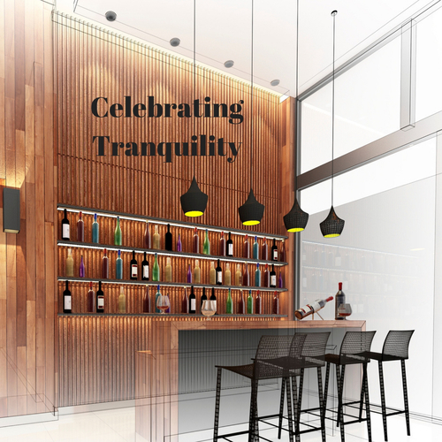 Celebrating Tranquility Cover Art Blurred Background