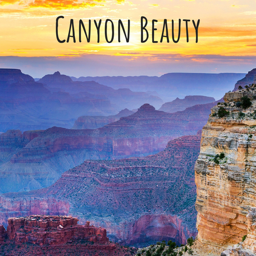 Canyon Beauty Cover Art Blurred Background