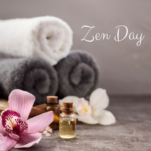 Zen Day Cover Art Blurred Background