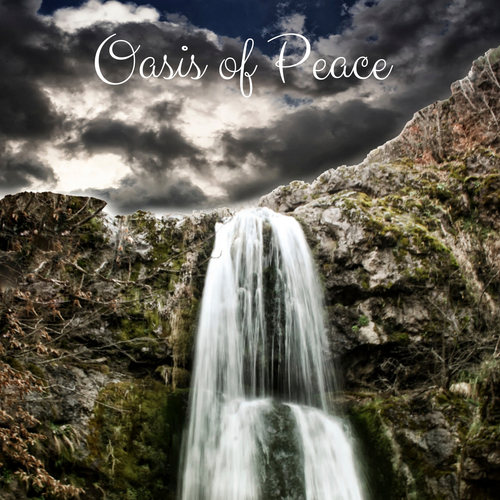 Oasis of Peace Cover Art Blurred Background