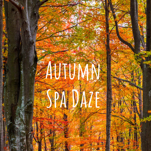 Autumn Spa Daze Cover Art Blurred Background