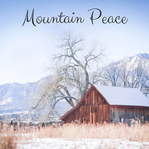 Mountain Peace Cover Art Blurred Background