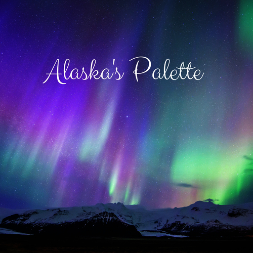 Alaska's Palette Cover Art Blurred Background