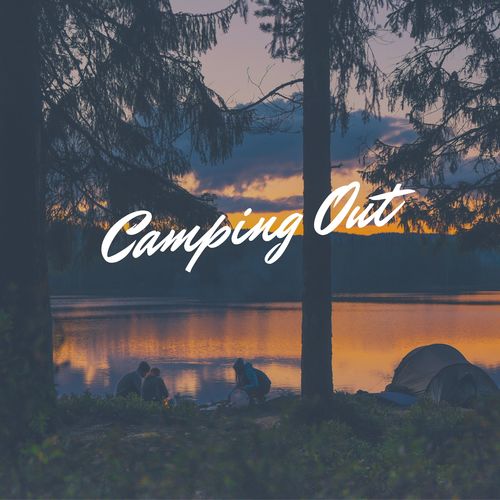 Camping Out Cover Art Blurred Background