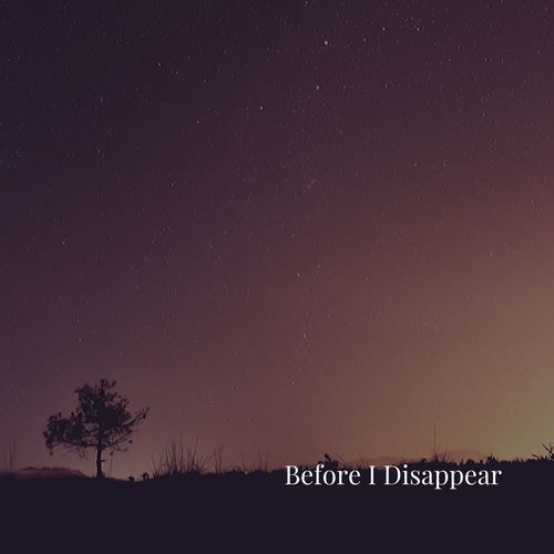 Before I Disappear Cover Art Blurred Background