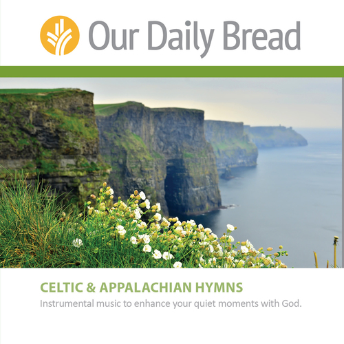 Celtic Hymns and Appalachian Hymns Cover Art Blurred Background