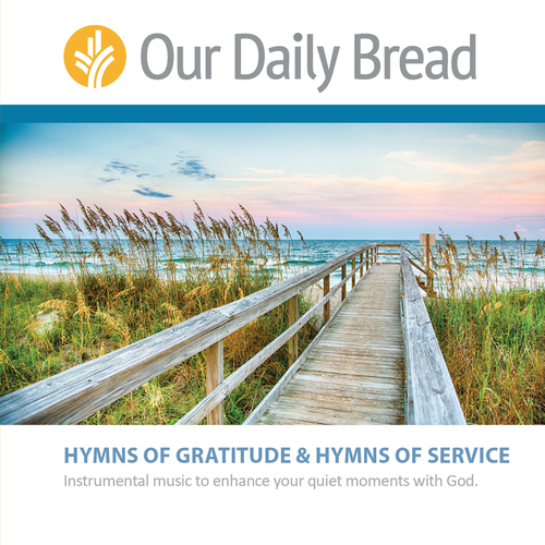 Hymns of Gratitude and Hymns of Service Cover Art Blurred Background
