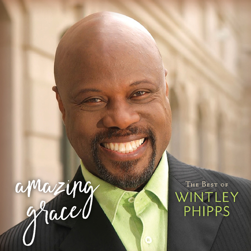 Amazing Grace (The Best of Wintley Phipps) Cover Art Blurred Background