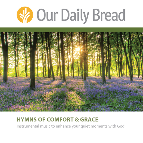 Hymns of Comfort and Hymns of Grace Cover Art Blurred Background