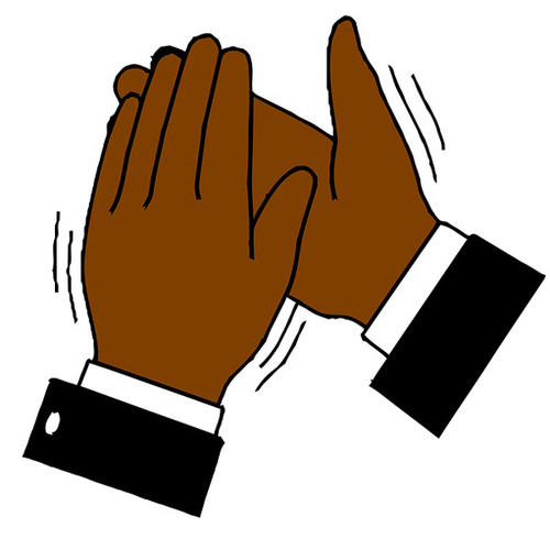 Applause Cover Art Blurred Background