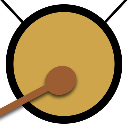 Gong Cover Art Blurred Background