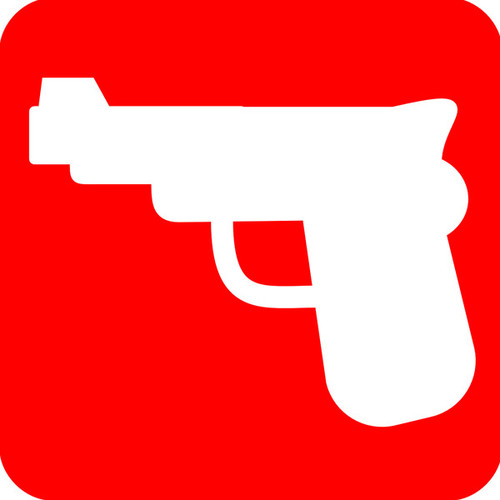 Best Gun Shot Wake Up Alarm Cover Art Blurred Background