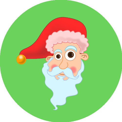 Santa (Ho Ho Ho!) Cover Art Blurred Background