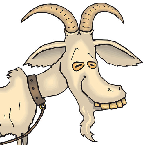 Goat Cover Art Blurred Background