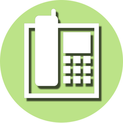 Office Phone (Telephone CEO 5) Cover Art Blurred Background