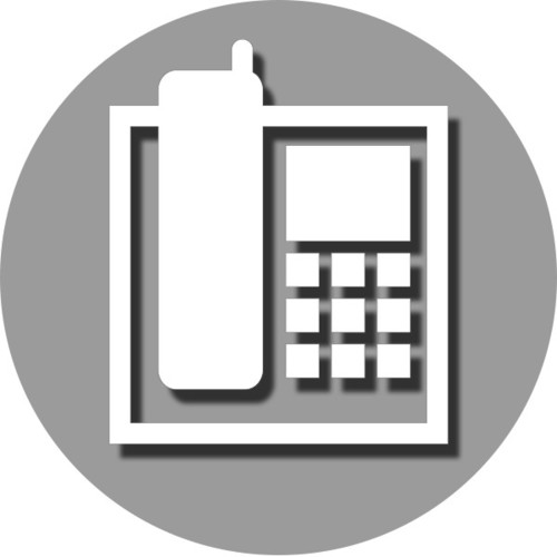 Office Phone (Telephone CEO 4 Double) Cover Art Blurred Background