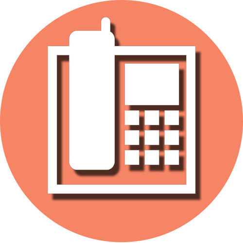 Office Phone (Telephone Executive C4 Double) Cover Art Blurred Background