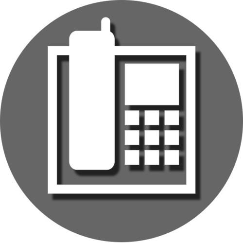 Office Phone (Telephone CEO 6) Cover Art Blurred Background