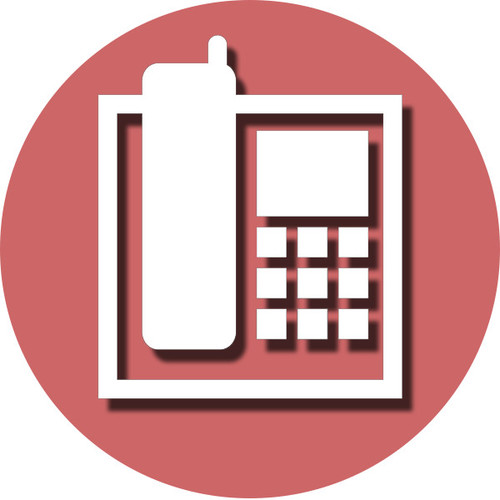 Office Phone (Telephone Executive C5 Double) Cover Art Blurred Background