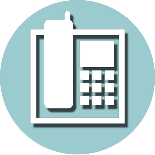 Office Phone (Telephone Executive C6) Cover Art Blurred Background