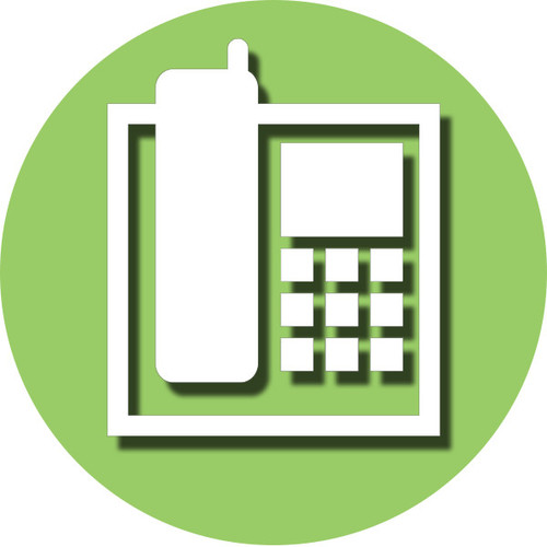 Office Phone (Telephone Executive C7) Cover Art Blurred Background