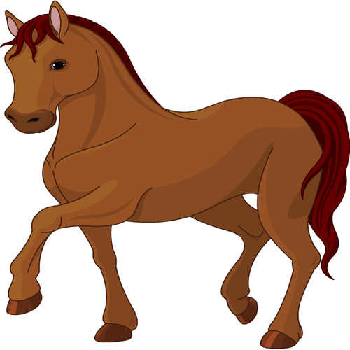 Walking Horses Cover Art Blurred Background