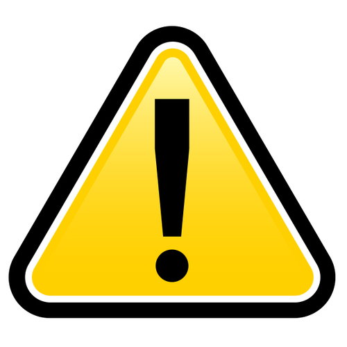 Alarm Warning Cover Art Blurred Background