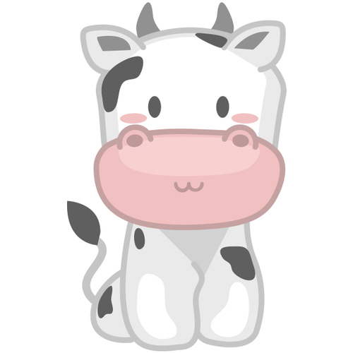 Baby Calf Cover Art Blurred Background